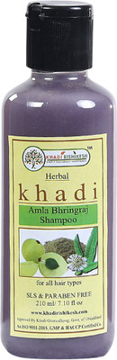 

Khadi Rishikesh Herbal Amla Bhringraj Shampoo(210 ml)