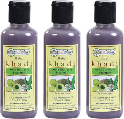 

Khadi Rishikesh Herbal Amla Bhringraj Shampoo(630 ml)