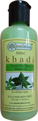 

Khadi Rishikesh Herbal Neem Tea Tree Shampoo(210 ml)