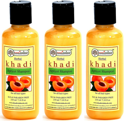 

Khadi Rishikesh Herbal Apricot Shampoo(630 ml)