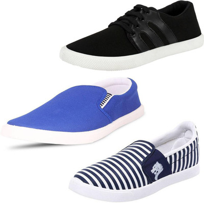 

Dagcros Casuals For Men(Black, Blue, Multicolour