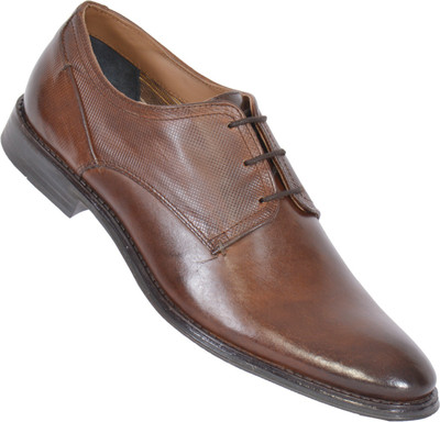 

MASABIH Shoe Lace Up For Men(Tan, Cuoio/cuoio