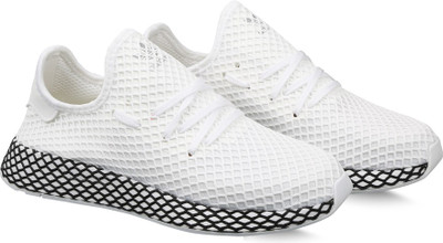 

ADIDAS ORIGINALS DEERUPT RUNNER Casuals For Men(White, Ftwwht/ftwwht/cblack