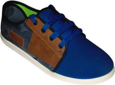 

GS Footwear Men Casuals For Men(Blue, Brown, Royal blue