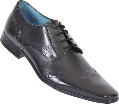 

MASABIH Shoe Lace Up For Men(Black