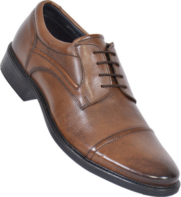 

MASABIH Shoe Lace Up For Men(Tan, Taupe