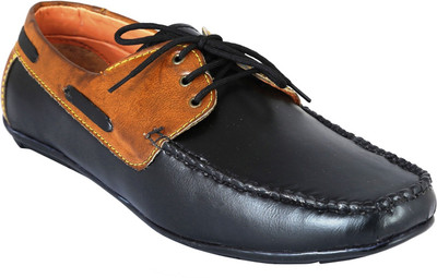 

SAM-ERA 808 Black Loafers For Men(Black