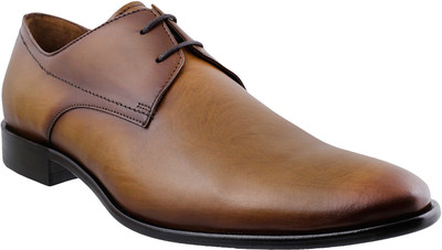 

DaVinchi Premium Lace Up For Men(Tan, 23;tan