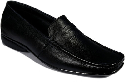 

Leon Big Shoe Black Slip On For Men(Black