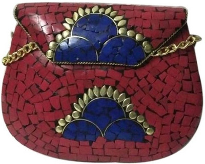 

AR Greats Women Casual Multicolor Metal Sling Bag