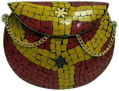 

AR Greats Women Casual Multicolor Metal Sling Bag