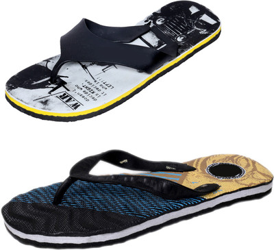 

Indistar SetpCare Super Soft and Comfortable Slippers, Black::multicolor