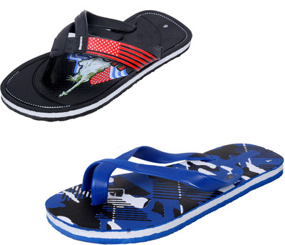 

Indistar SetpCare Super Soft and Comfortable Slippers, Black::multicolor