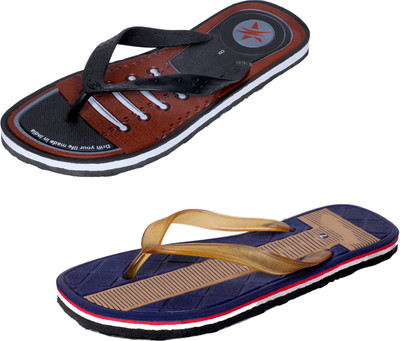 

Indistar SetpCare Super Soft and Comfortable Slippers, Brown::black