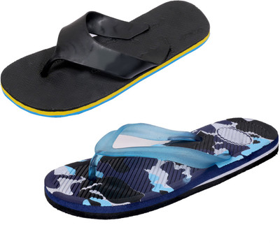 

Indistar SetpCare Super Soft and Comfortable Slippers, Black::multicolor