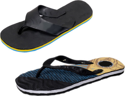 

Indistar SetpCare Super Soft and Comfortable Slippers, Black::multicolor
