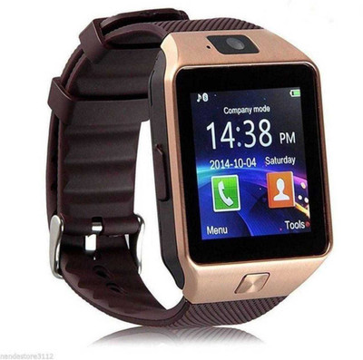 

Phezo DZ09 Multicolor Smartwatch (Brown Strap Regular) Multicolor Smartwatch(Gold Strap Regular)