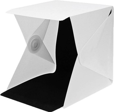 

Shining Wings Portable Photography Studio Longet Mini Folding Photo Light Box Studio Photo Photography Tent Kit with LED Light and Background Lightbox Studio Square Softbox(22.6 cm x 24 cm)