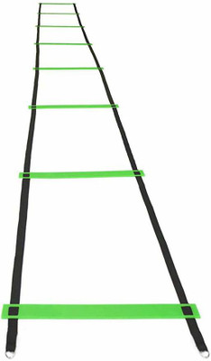 

QUINERGYS – Fully Customizable Speed Ladder – 15 Feet – Adjustable Rung Spacing Speed Ladder(Orange)