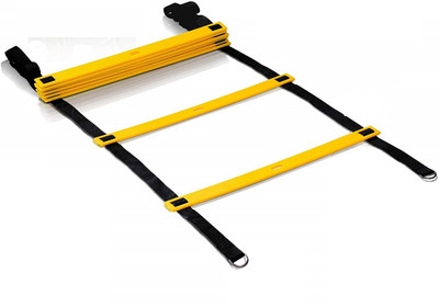 

QUINERGYS gility Ladder Training Ladder Ideal Workout Ladder With Drills Speed Ladder(Multicolor)