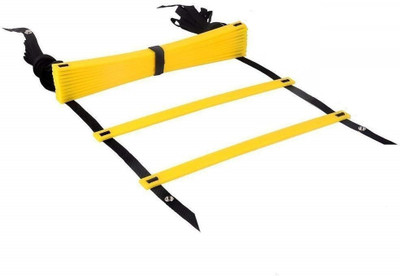 

QUINERGYS Training Tool Improve Acceleration Lateral Speed Agility Ladder Speed Ladder(Orange)