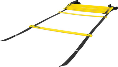 

QUINERGYS Agility Training Ladder Speed Flat Rung Speed Ladder(Multicolor)