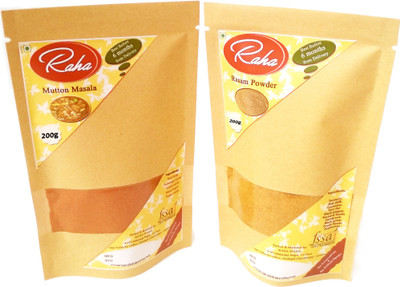 

RAHA FOODS COMBO (Mutton Masala Powder 200g & Rasam Powder 200g)(2 x 125 g)