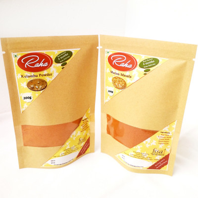 

RAHA FOODS COMBO (Mutton Masala Powder 200g & Kulambu Powder 200g)(2 x 125 g)