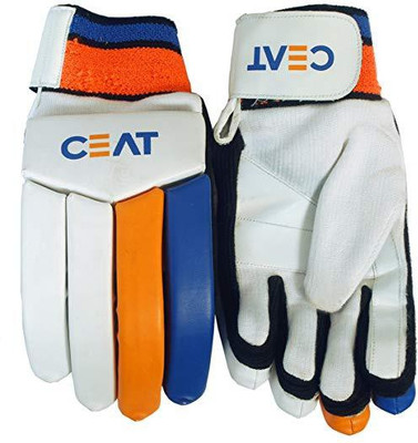 CEAT 0001 Batting Gloves (Boys, Blue, Black, White)