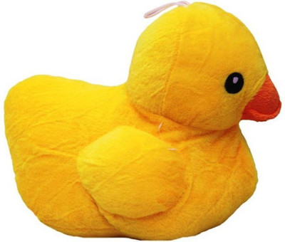 

Shopfloor.XYZ Stuffed Soft Plush Toy Kids cute Duck (Yellow) Bath Toy(Multicolor)