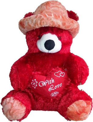 

A.P.TRADERS Red teddy bear 19 inch - 19 inch(Red)