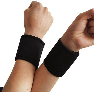 TIMA DZ-6838 Wrist Support ( Free Size , Black) Wrist Support(Black)