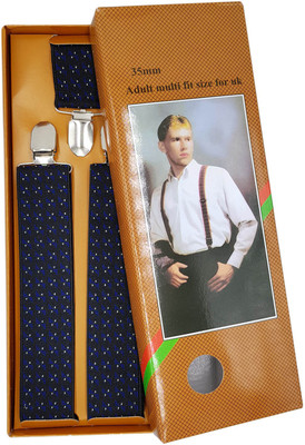 

Baluchi Y- Back Suspenders for Men, Boys(Blue)