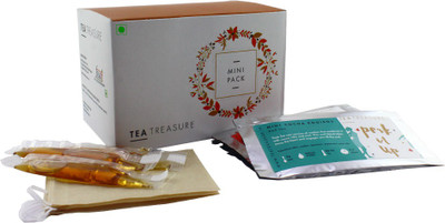 

TeaTreasure Mint Cocoa Rooibos Tea Sample Mini Pack - Assorted Rooibos Tea(30 g, Box)