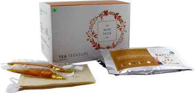 

TeaTreasure Rooibos Temptation Tea Sample Mini Pack - Assorted Rooibos Tea(30 g, Box)