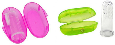 

Guru Kripa Baby Products Rubber Tongue Cleaner(Pack of 2)