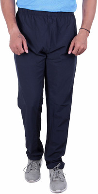 POWERHAWKE Solid Men Blue Track Pants