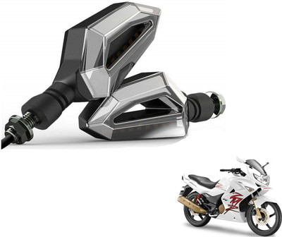 MOCKHE Front, Rear LED Indicator Light for Hero Karizma ZMR(Yellow, White)