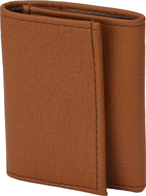 

kalon Men Tan Genuine Leather Wallet(4 Card Slots)
