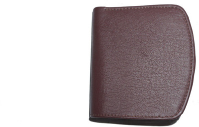 

APF COLLECTION Men Brown Genuine Leather Wallet(5 Card Slots)