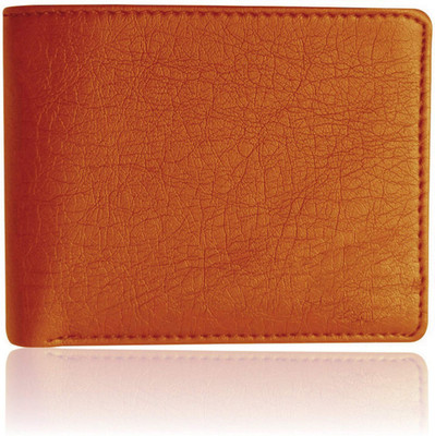 

Accezory Men Casual Tan Canvas Wallet(7 Card Slots), Brown