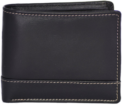 

WildTouch Men Black Genuine Leather Wallet(7 Card Slots)