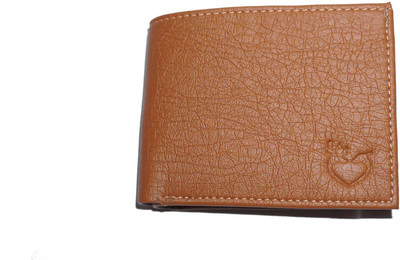 

APF COLLECTION Men Tan Genuine Leather Wallet(7 Card Slots)