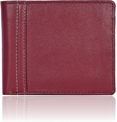 

Forester Men Maroon Genuine Leather Wallet(8 Card Slots)