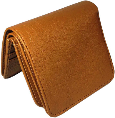 

rozvolt Men Tan Artificial Leather Wallet(6 Card Slots)