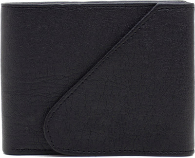 

DELMA Men Black Fabric Wrist Wallet(6 Card Slots)