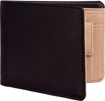 

Pellcaso Men Brown Artificial Leather Wallet(3 Card Slots)
