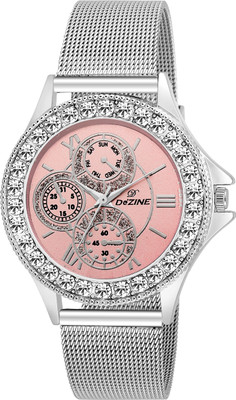 

Dezine DZ-LR096-PNK-CH Watch - For Women