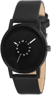 

Spiry nm-20 Black Dial Leather Watch - For Men