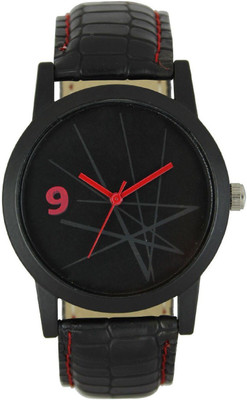 

Spiry nm-08 Black Dial Leather Watch - For Men